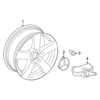 Mercedes-Benz OE - Wheels (18" Wheels)