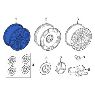 Mercedes-Benz OE - Wheel