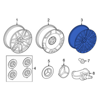 Mercedes-Benz OE - Wheel