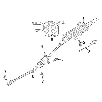 Mercedes-Benz OE - Steering Column Assembly