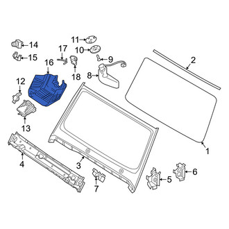 Mercedes-Benz OE - Front Rain Sensor Cover