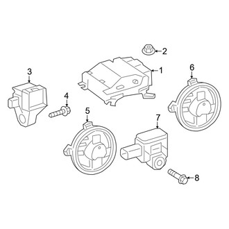 Mercedes-Benz OE - Restraint Systems - Air Bag Components (Module & Sensors)