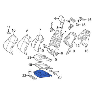 Mercedes-Benz OE - Front Right Seat Cushion Foam