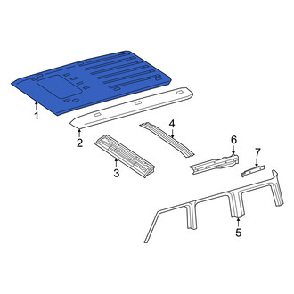 Mercedes-Benz OE - Roof Panel