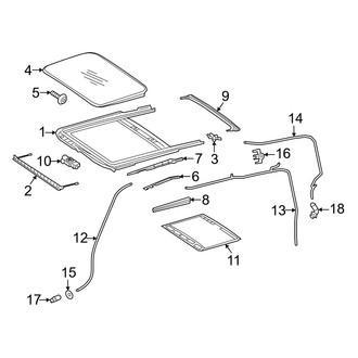 Mercedes-Benz OE - Roof - Sunroof