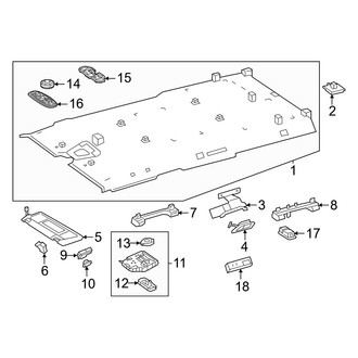 Mercedes-Benz OE - Roof - Interior Trim