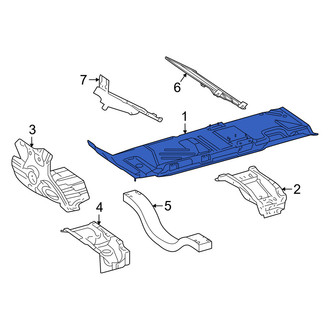 Mercedes-Benz OE - Front Left Floor Pan