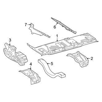 Mercedes-Benz OE - Pillars, Rocker & Floor - Front Floor