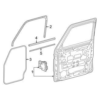 Mercedes-Benz OE - Front Door - Door & Components