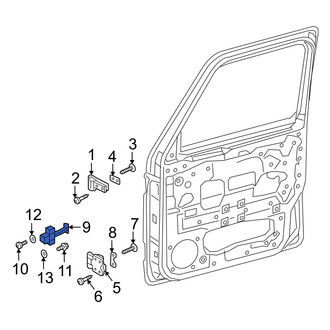 Mercedes-Benz OE - Front Left Door Check