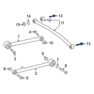 Mercedes-Benz OE - Suspension Track Bar Bolt