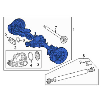 Mercedes-Benz OE - Rear Drive Axle Assembly