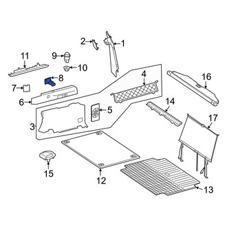 Mercedes-Benz OE - Rear 12 Volt Accessory Power Outlet