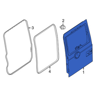Mercedes-Benz OE - Rear Door Shell