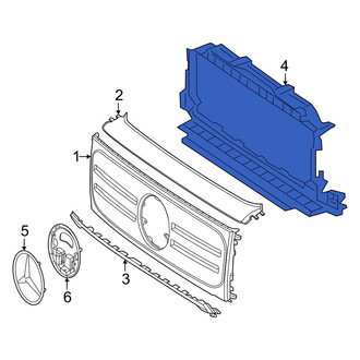 Mercedes-Benz OE - Front Grille Reinforcement