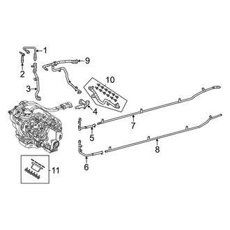 Mercedes-Benz OE - Cooling - Hoses & Lines (Front Motor)