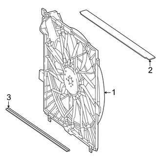 Mercedes-Benz OE - Cooling Fan