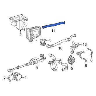 Mercedes-Benz OE - Drive Motor Battery Pack Coolant Hose