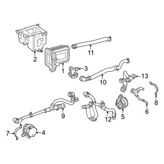 Mercedes-Benz OE - Cooling - Hoses & Lines (Heat Exchanger)