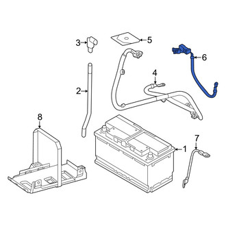 Mercedes-Benz OE - Battery Cable