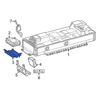 Mercedes-Benz OE - Hybrid Voltage Converter Bracket