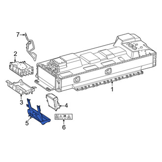 Mercedes-Benz OE - Drive Motor Battery Pack Charger Bracket