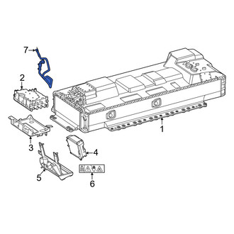 Mercedes-Benz OE - Battery Vent Tube