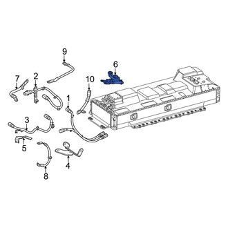 Mercedes-Benz OE - Battery Ground Strap
