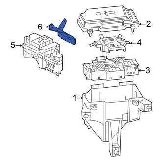 Mercedes-Benz OE - Fuse Box Bracket