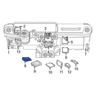 Mercedes-Benz OE - Air Bag Control Module