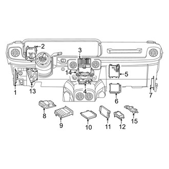 Mercedes-Benz OE - Electrical - Control Units (Passenger Compartment)