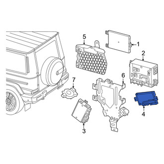 Mercedes-Benz OE - Parking Aid Control Module