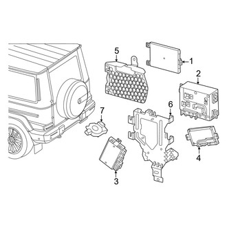 Mercedes-Benz OE - Electrical - Control Units (Cargo Compartment)