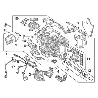 Mercedes-Benz OE - Electrical Components (Front Drive Unit)