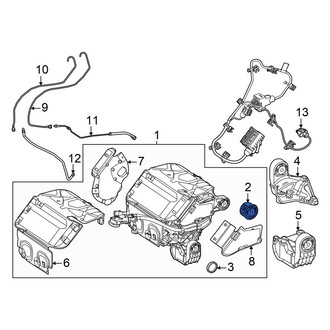 Mercedes-Benz OE - Drive Motor Insulator