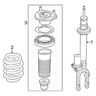 Mercedes-Benz OE - Front Suspension - Shocks & Components