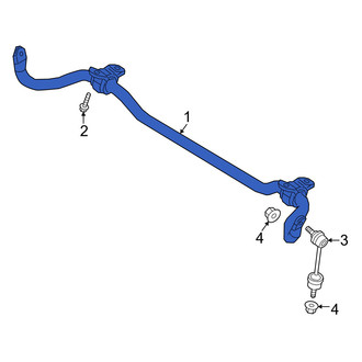 Mercedes-Benz OE - Front Suspension Stabilizer Bar