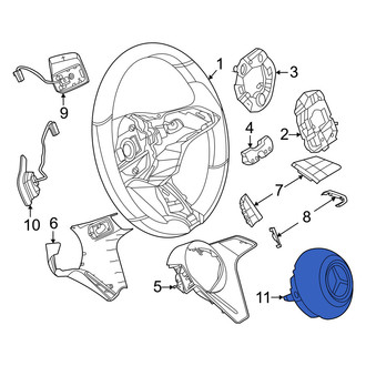Mercedes-Benz OE - Steering Wheel Air Bag