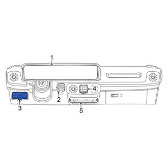 Mercedes-Benz OE - Headlight Switch
