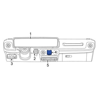 Mercedes-Benz OE - Combination Switch
