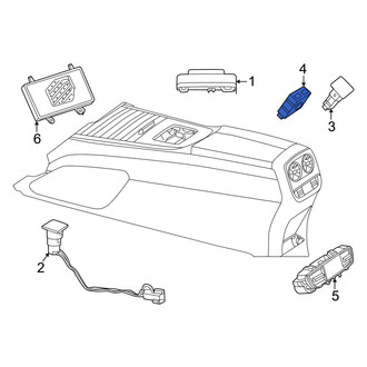 Mercedes-Benz OE - Audio Auxiliary Jack