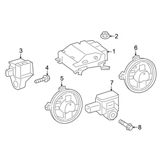 Mercedes-Benz OE - Restraint Systems - Air Bag Components (Module & Sensors)