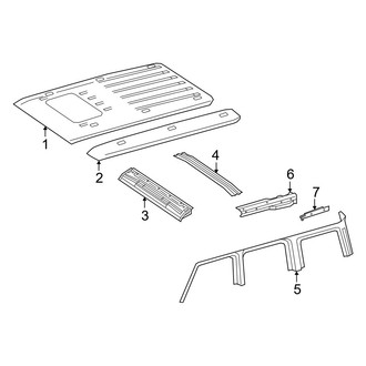 Mercedes-Benz OE - Roof & Components