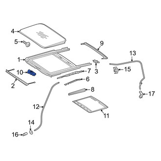 Mercedes-Benz OE - Sunroof Motor