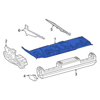 Mercedes-Benz OE - Front Left Floor Pan