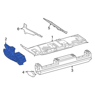 Mercedes-Benz OE - Front Left Floor Extension