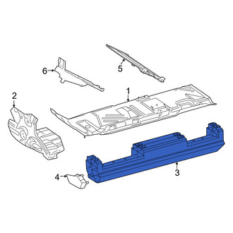 Mercedes-Benz OE - Front Left Floor Side Rail