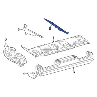 Mercedes-Benz OE - Front Right Floor Pan Bracket