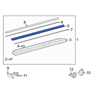 Mercedes-Benz OE - Running Board Reinforcement