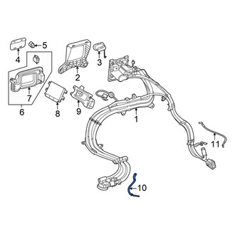 Mercedes-Benz OE - Body Electrical Ground Strap
